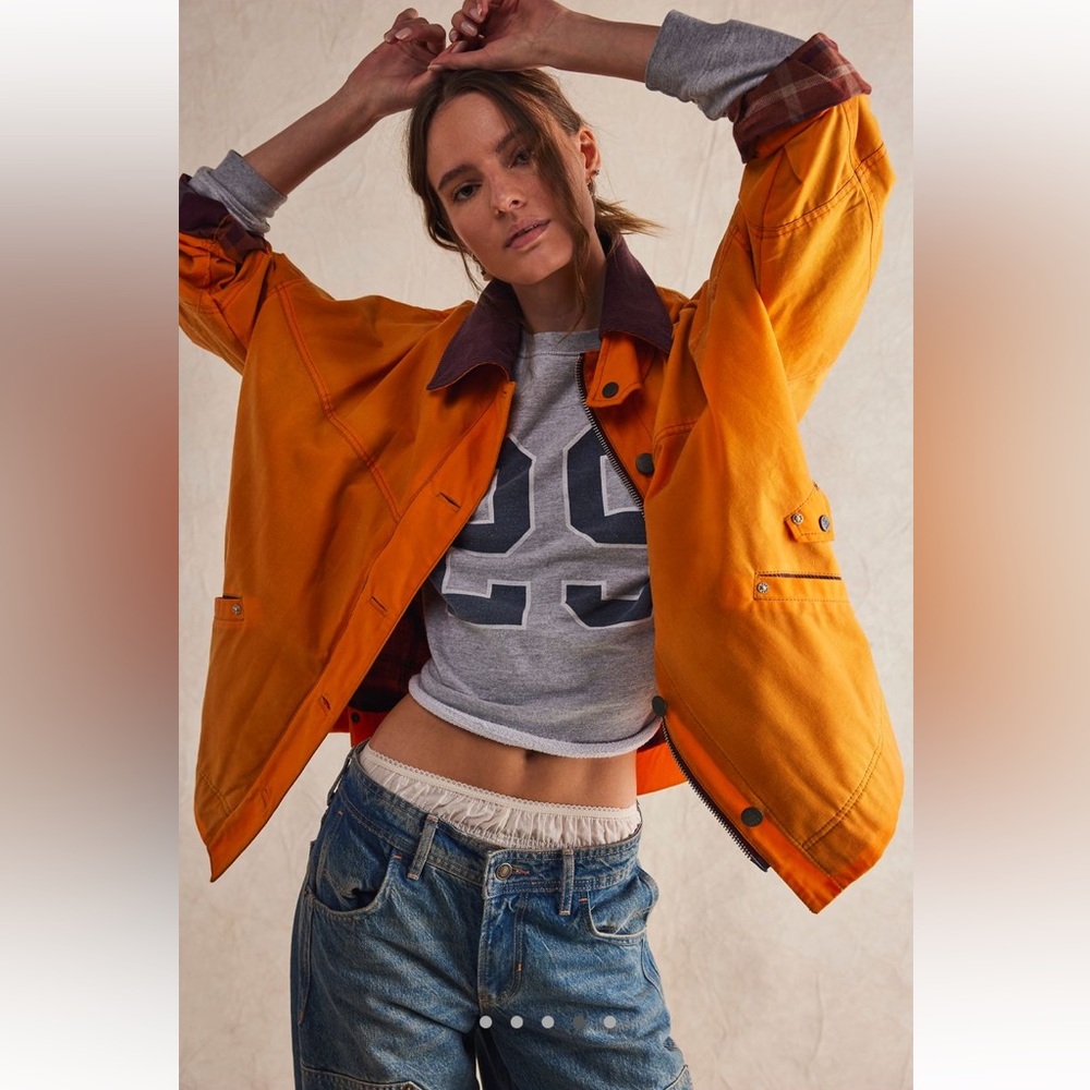 We the free Cori Waxed Jacket NWT